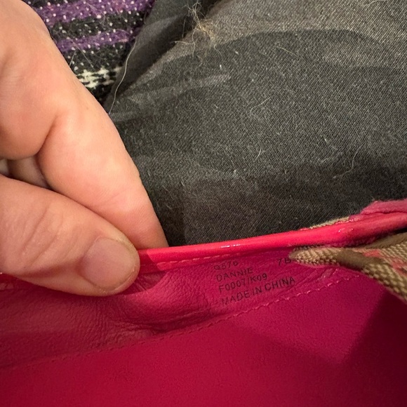 Coach Danni Women's Pink and Tan Flats size 7. - Picture 6 of 8